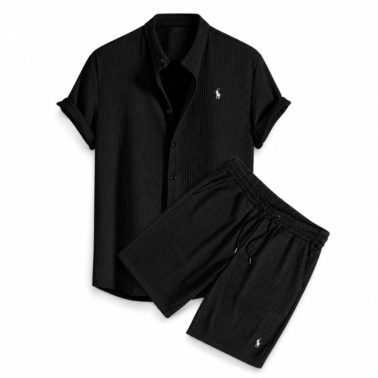 RL Prestige Comfort Collection - Premium Shirt & Shorts Set