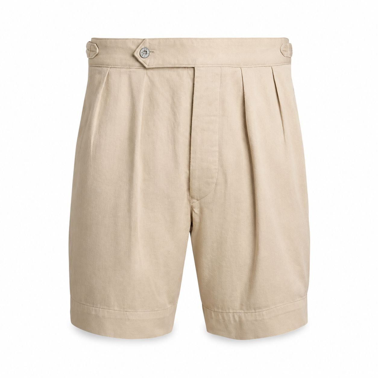 RL Relaxed Fit Falten-Twill-Shorts
