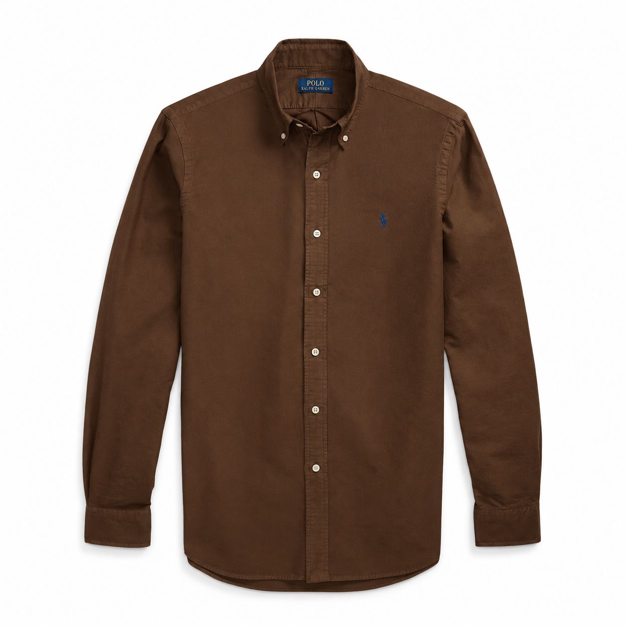 RL Slim Fit Oxford Shirt - Garment-Dyed