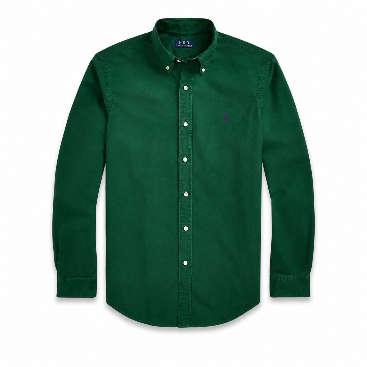 RL Slim Fit Oxford Shirt - Garment-Dyed