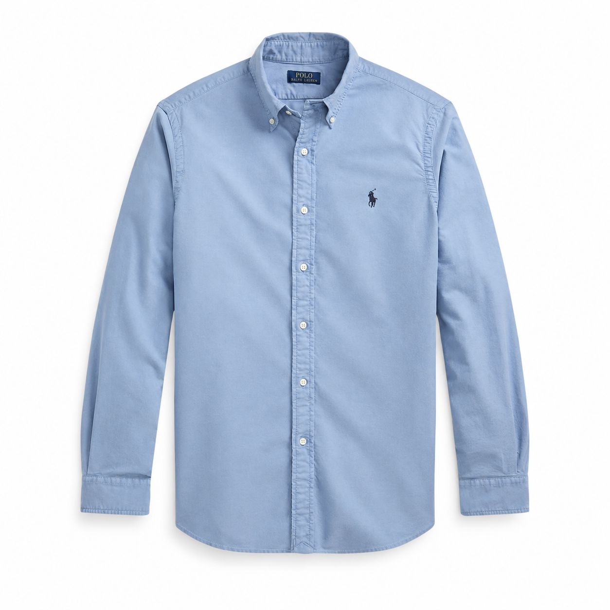 RL Slim Fit Oxford Shirt - Garment-Dyed
