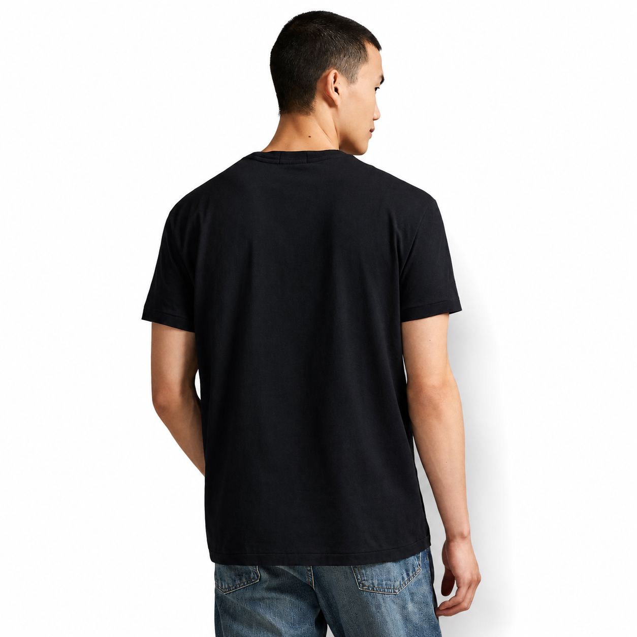 RL Classic Fit Polo Bear Jersey T-Shirt Black