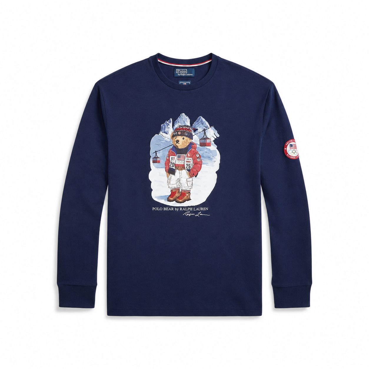 RL Team USA Polo Bear T-Shirt