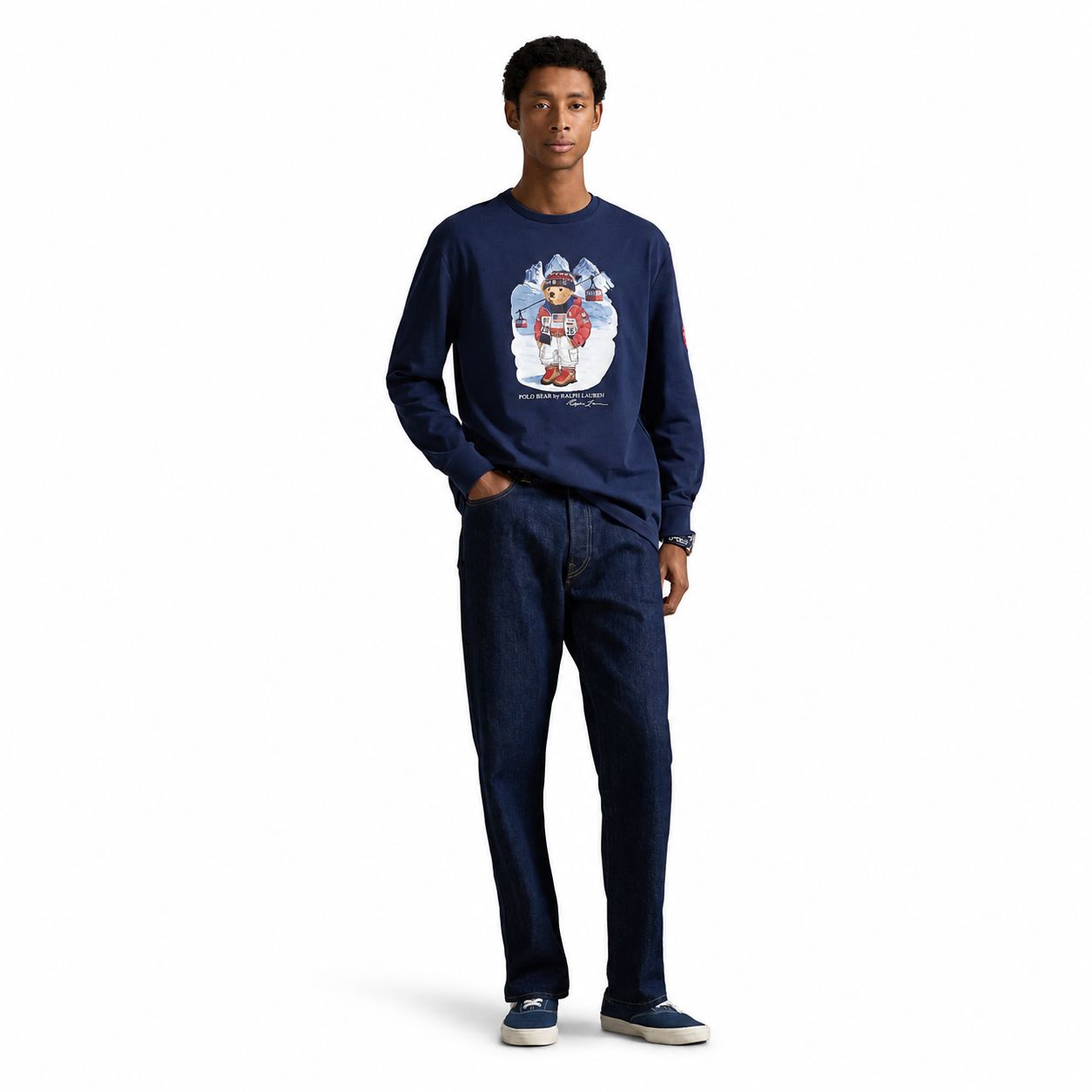 RL Team USA Polo Bear T-Shirt