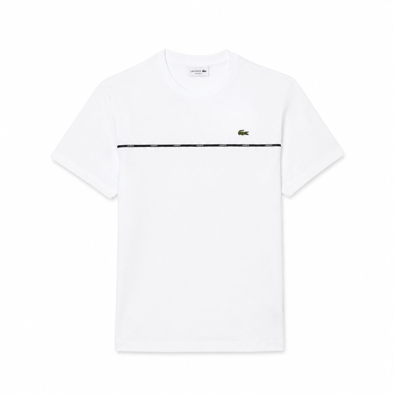LC Men's T-Shirt in Cotton-Jersey with Contrast Trim