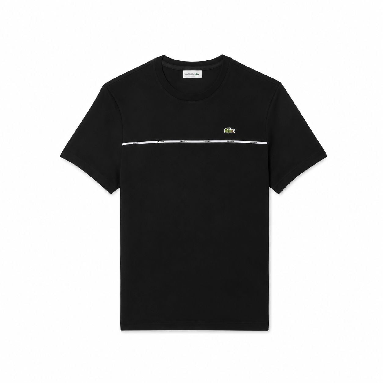 LC Men's T-Shirt in Cotton-Jersey with Contrast Trim