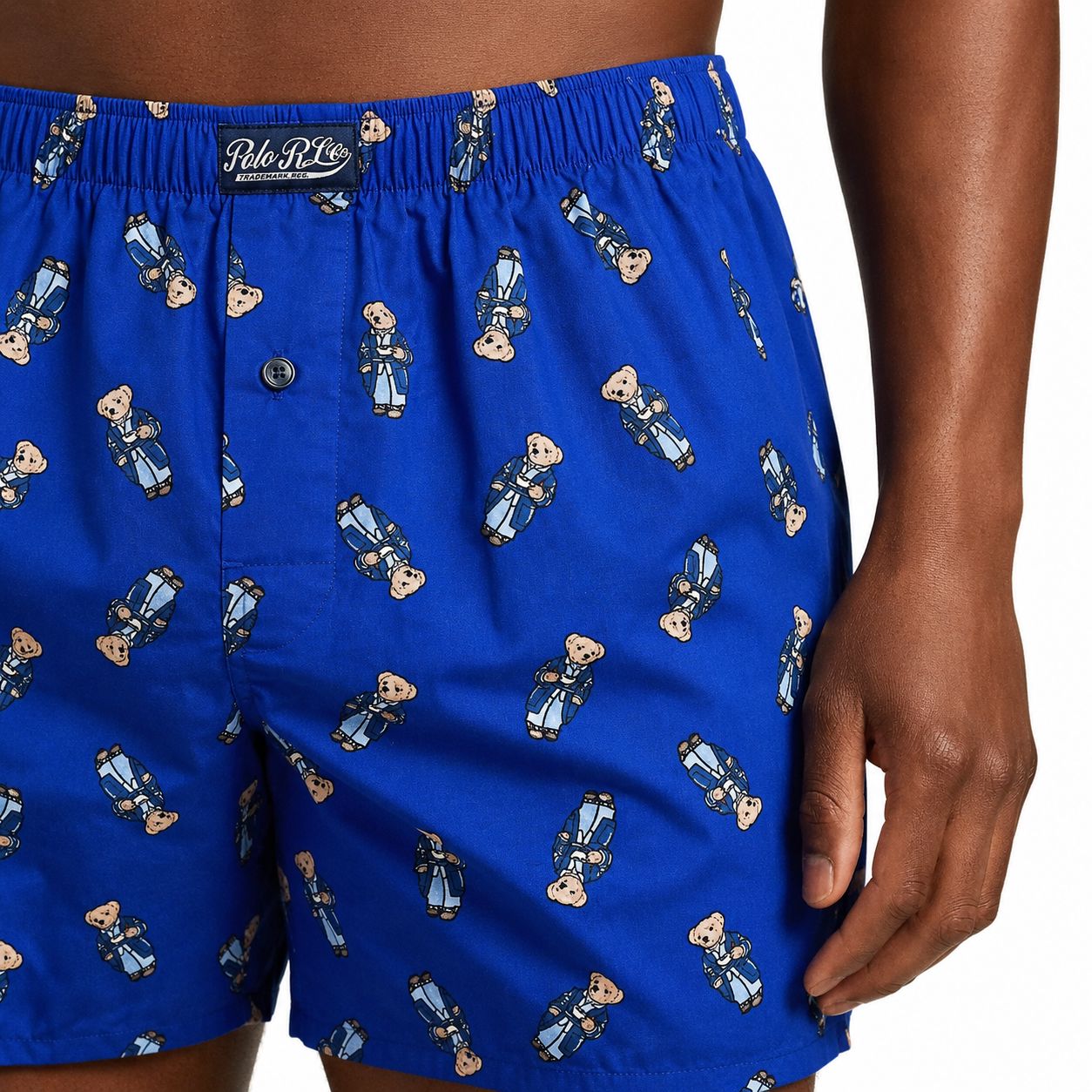 RL Polo Bear Cotton-Boxer Shorts