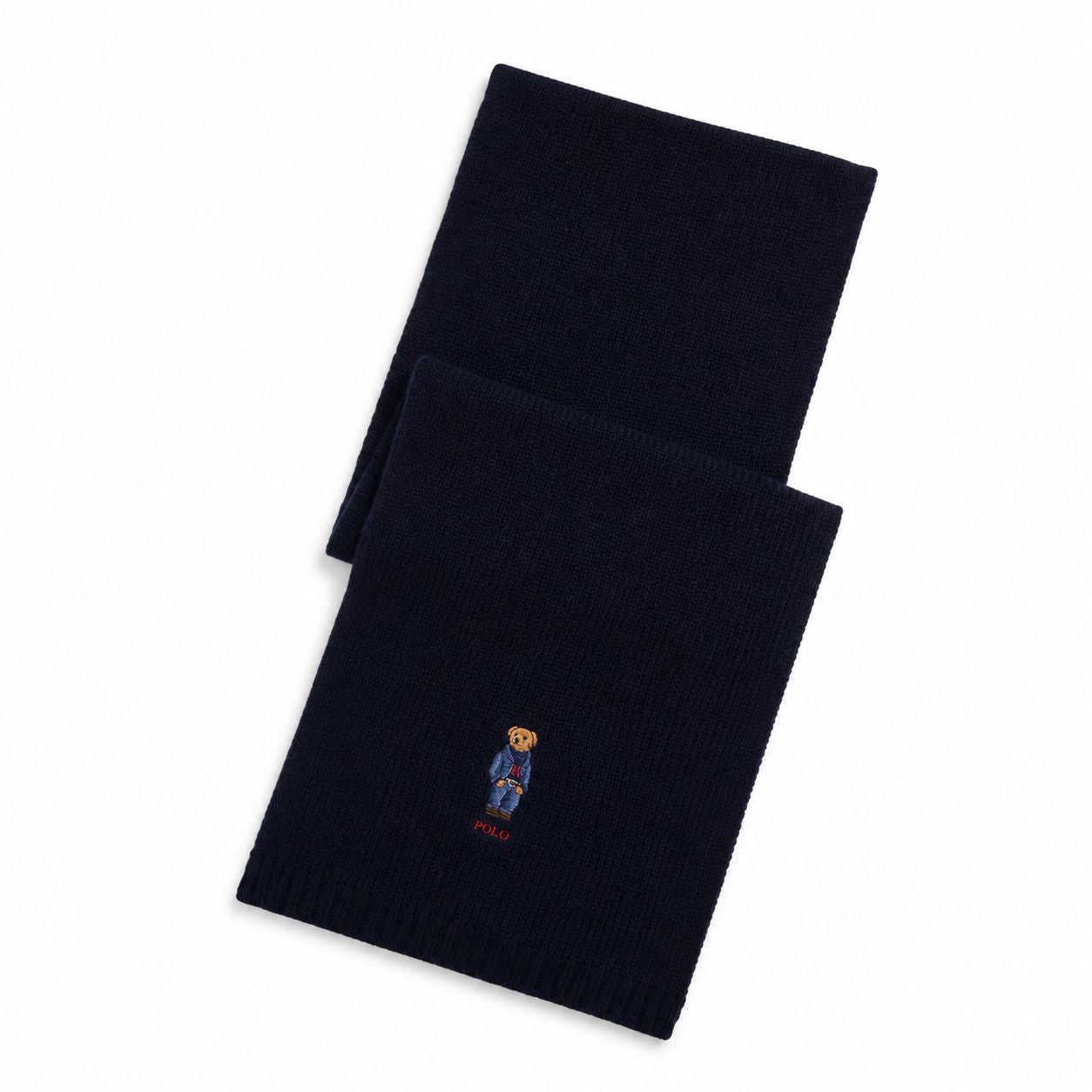 RL Polo Bear Knit Scarf