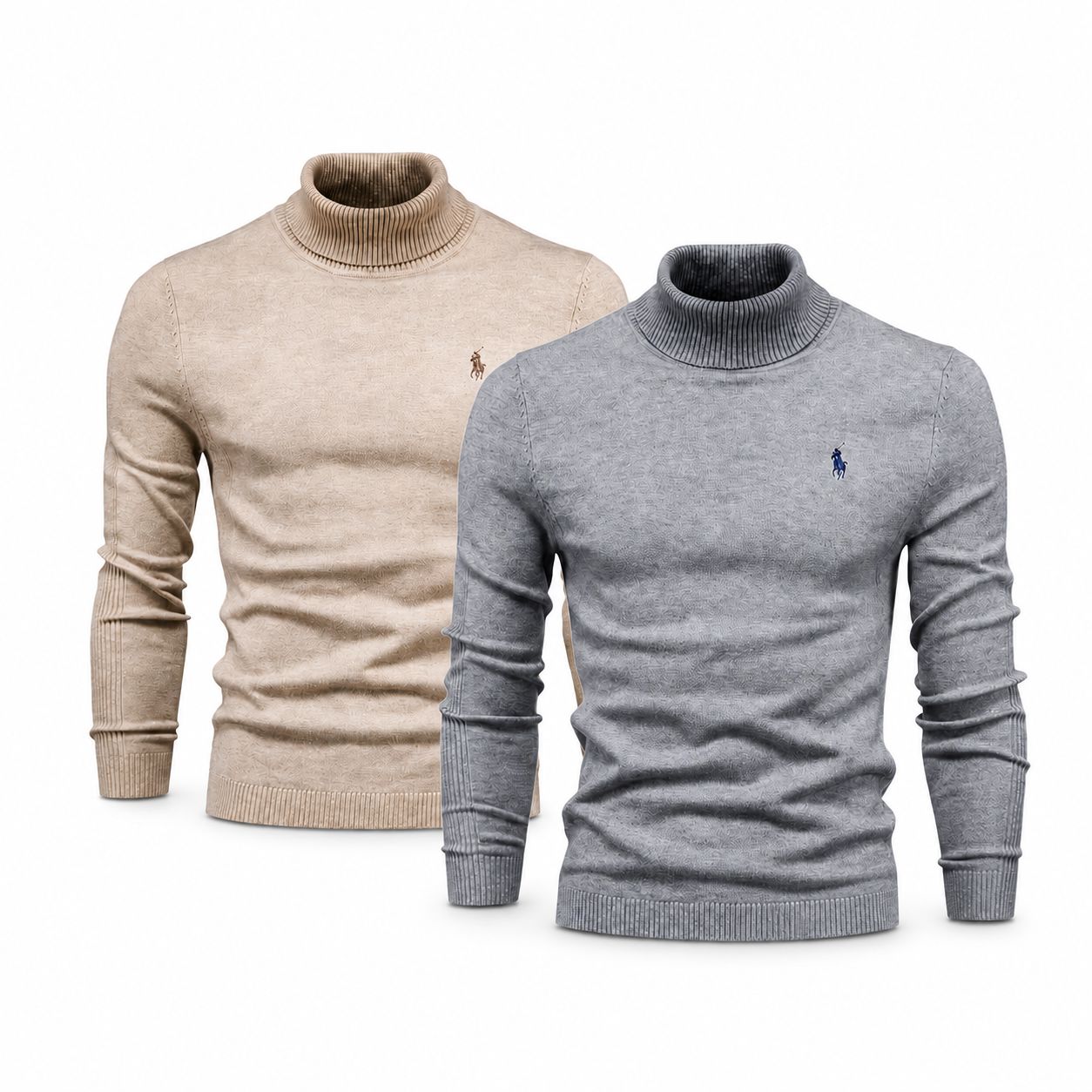 RL Double Elegance Turtleneck Sweater – Buy 1, Get 1 Free