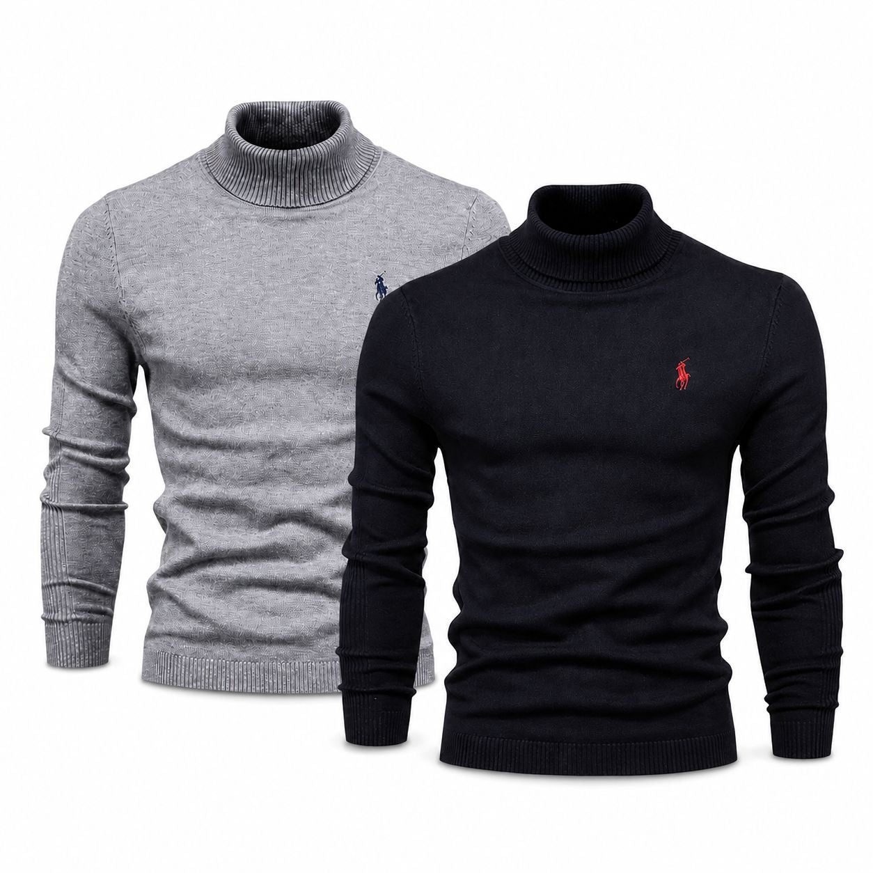 RL Double Elegance Turtleneck Sweater – Buy 1, Get 1 Free