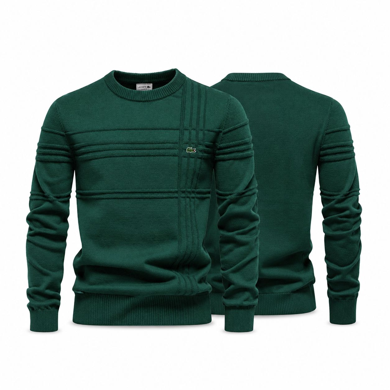 LC Modern Crew Neck-Knit Sweater