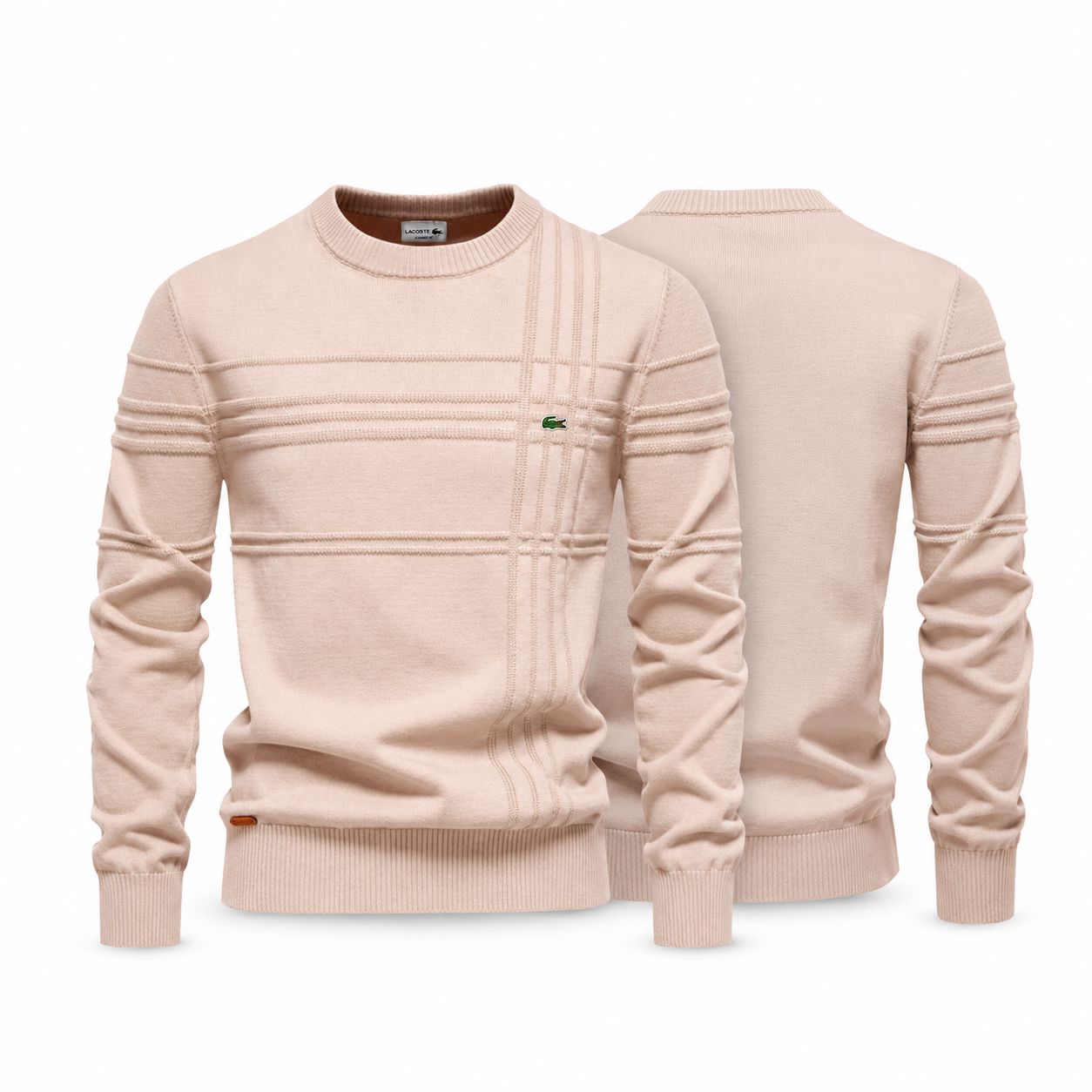 LC Modern Crew Neck-Knit Sweater