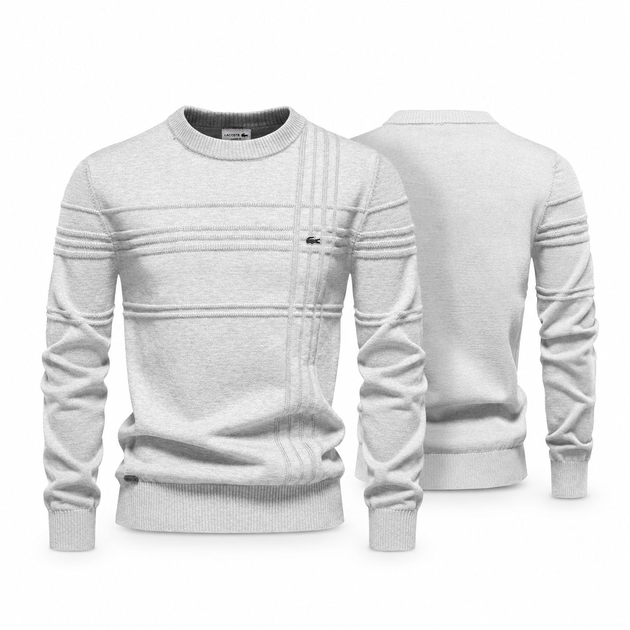 LC Modern Crew Neck-Knit Sweater