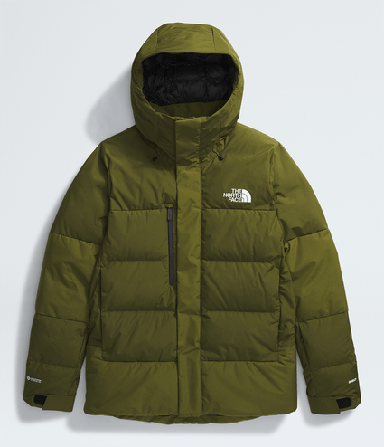 TNF Men's Corefire Down Windstopper Jacket in Forest Olive