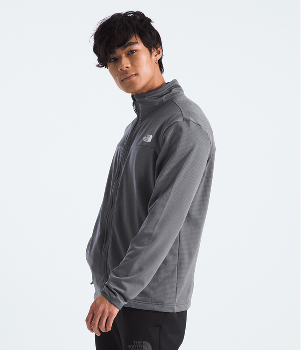 Trail Grid Full Zip Smoked Pearl