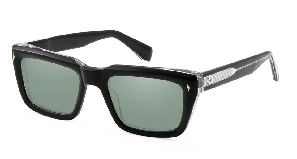 ESNERO® Crystal Acetate Square Sunglasses