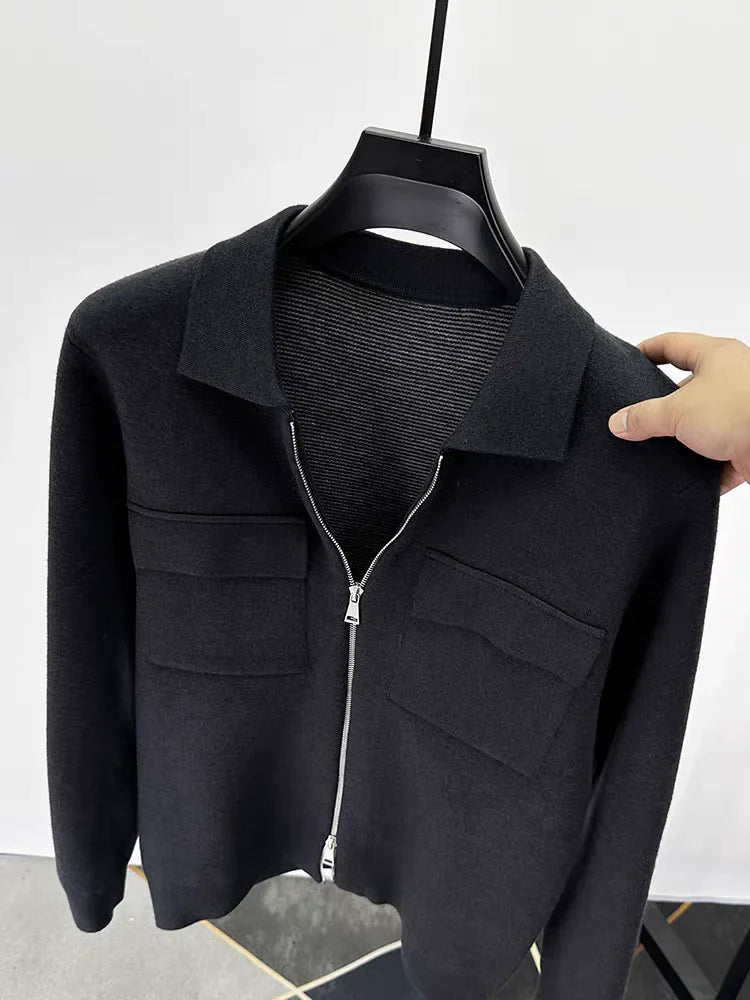 NORDVIK® Wool Zip Cardigan Coat – Scandinavian Edition