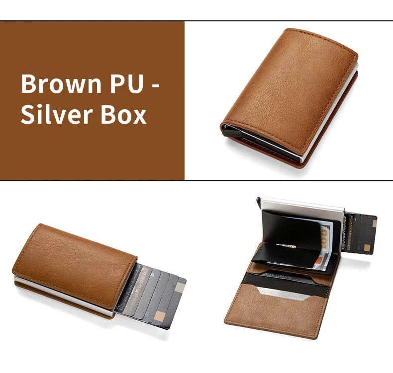 NERO® Minimalist RFID Blocking Card Holder Wallet for Men