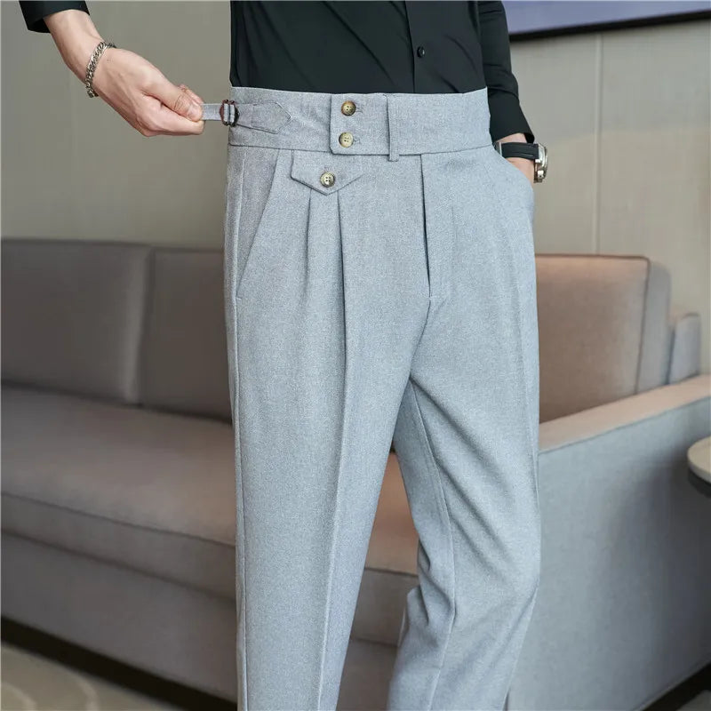 ARLINGTON® 2026 British Style High Waist Slim Fit Suit Pants for Men
