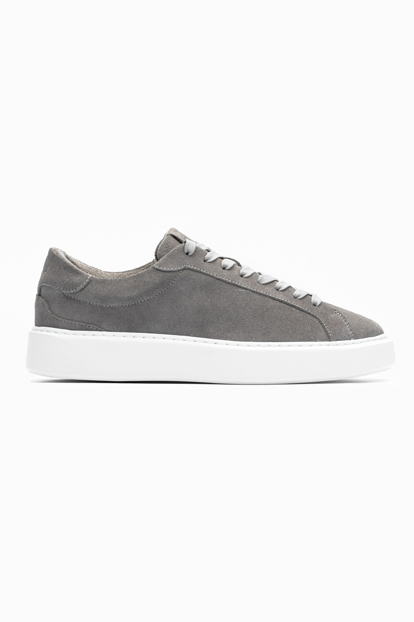 SUEDE TRAINER - DARK GREY