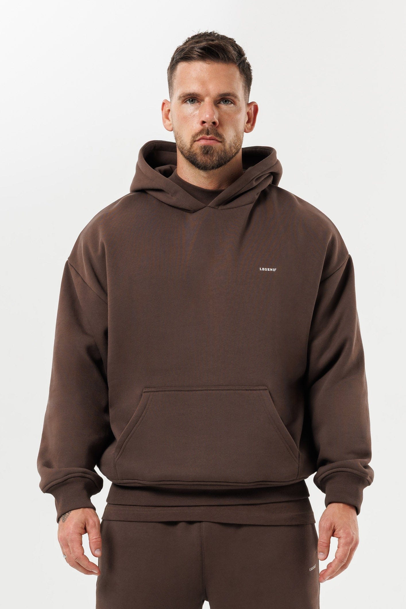 HOODIE - BROWN