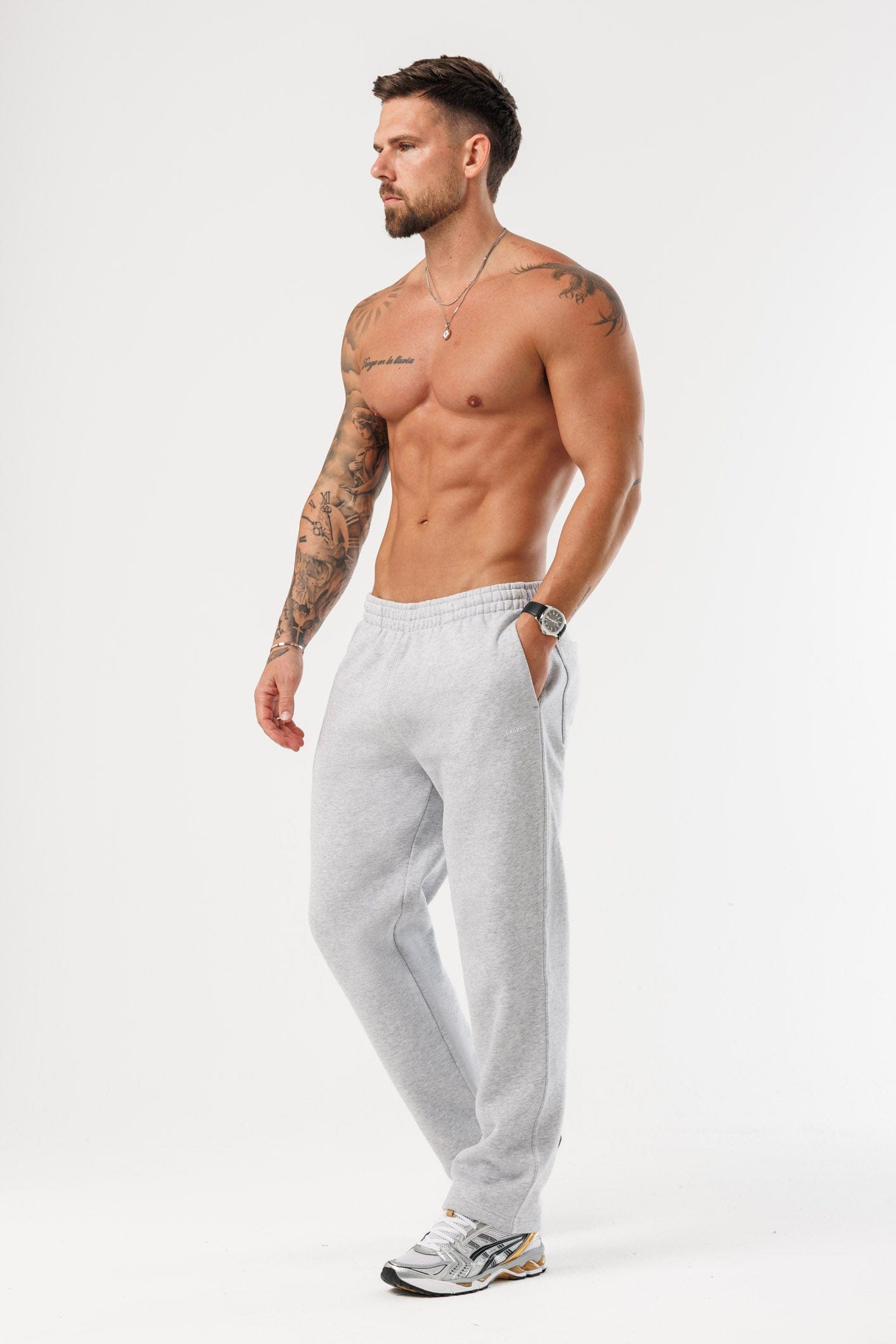 JOGGER - GREY MARL