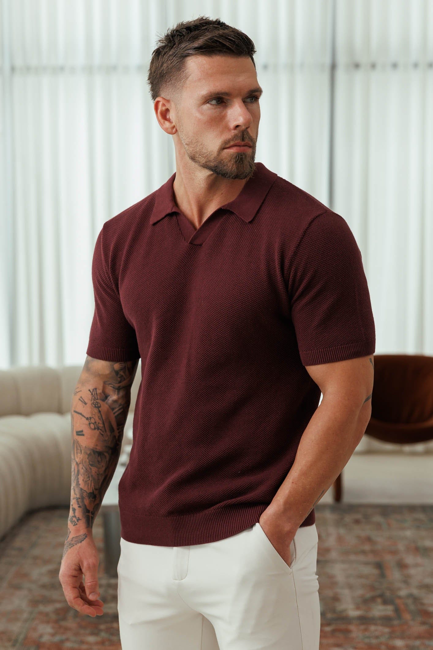 COAST POLO - BURGUNDY