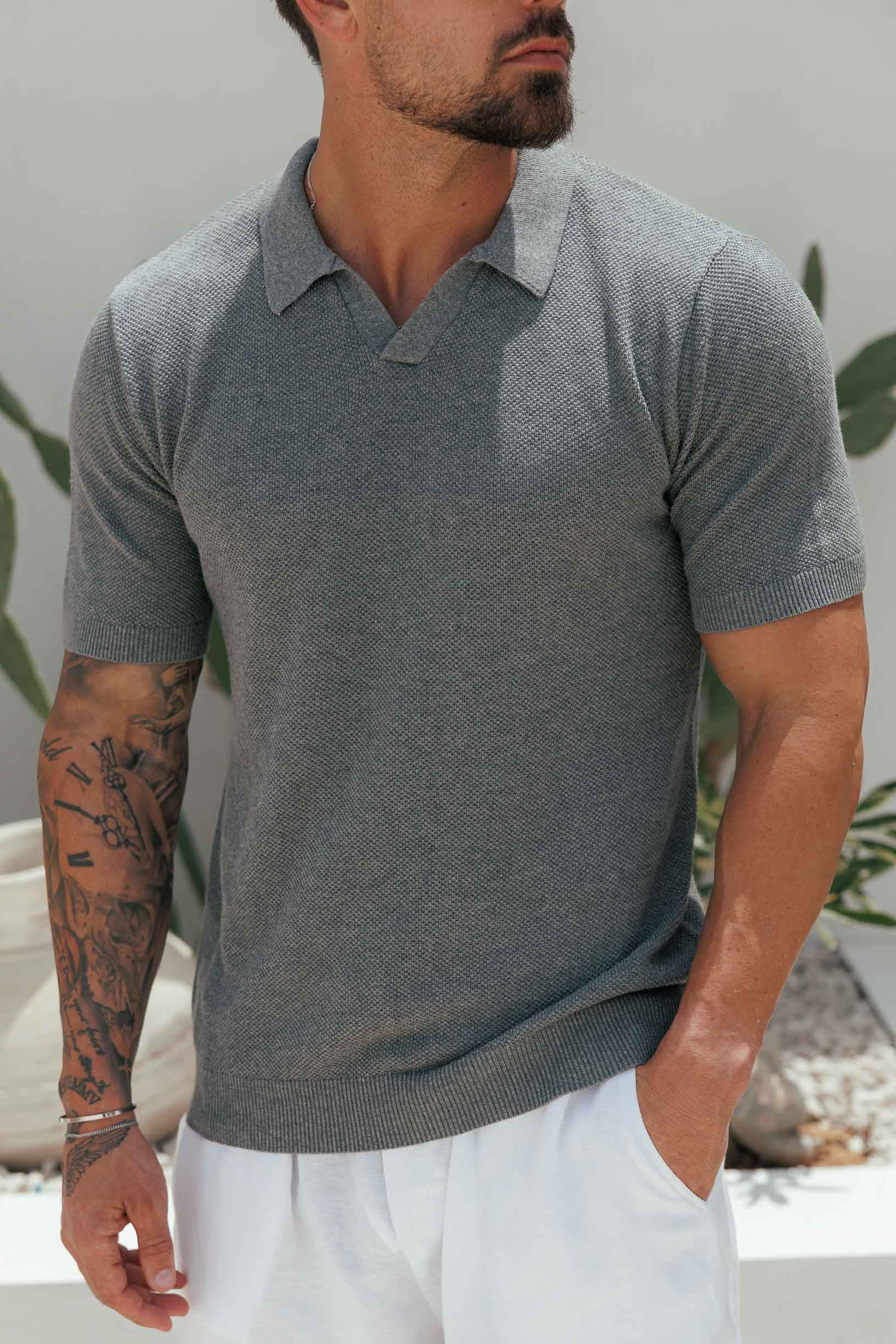 COAST POLO - DARK GREY