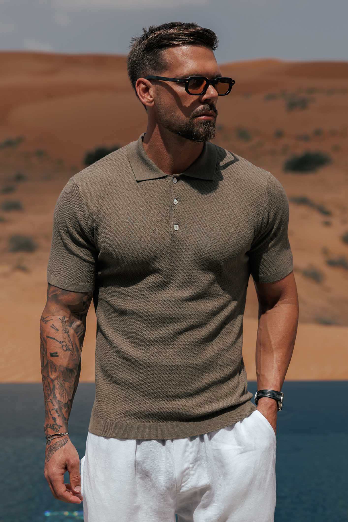 SANTAL POLO - OLIVE