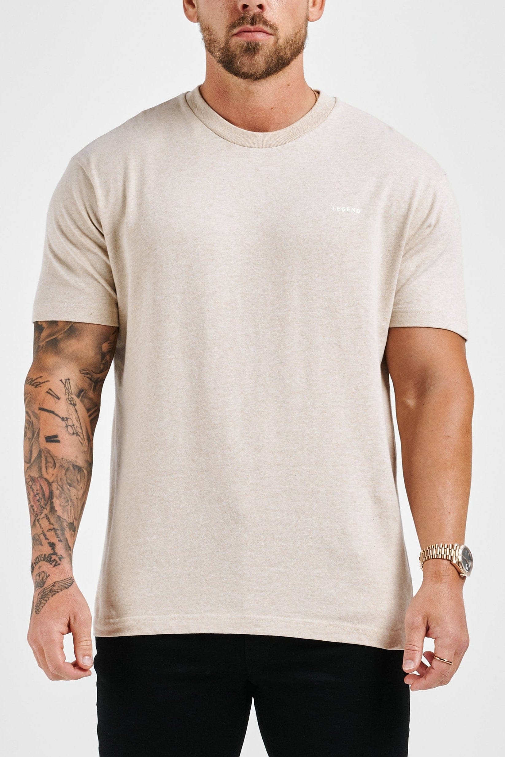 PREMIUM BASICS T-SHIRT - FOG