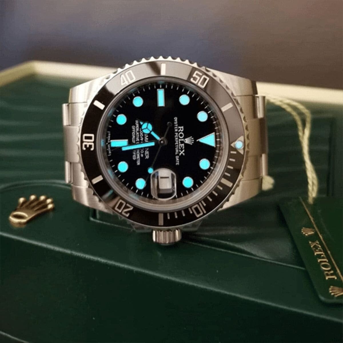 RX Submariner Date 116610LN "black Ceramic" Men's Wristwatch