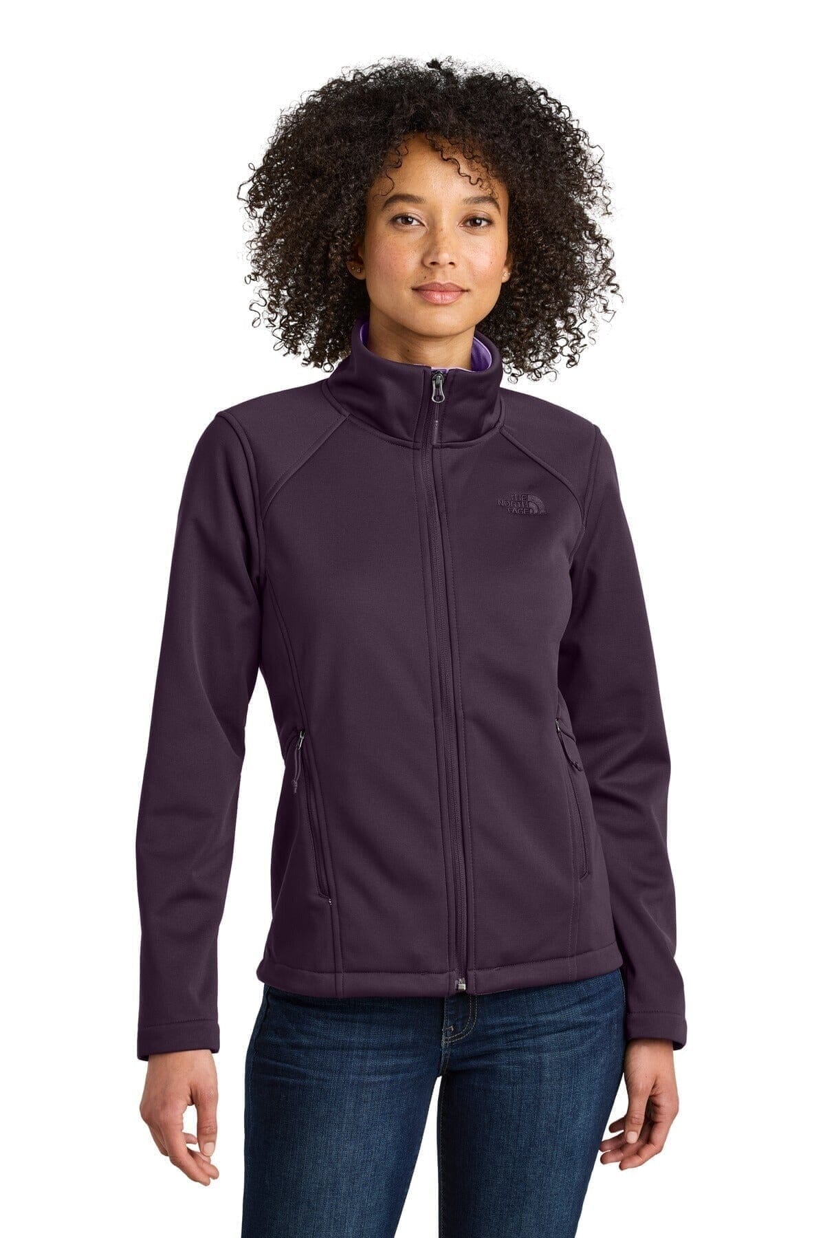 TNF Women's Ridgewall Softshell Jacket with Chest Logo