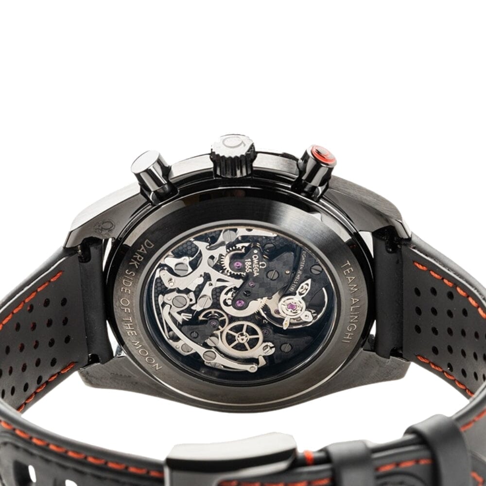 OM Speedmaster Dark Side of the Moon Team Alinghi 44,25 Mm Men's Wristwatch