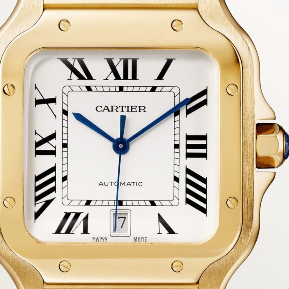 CT Santos Gold Men's Watch