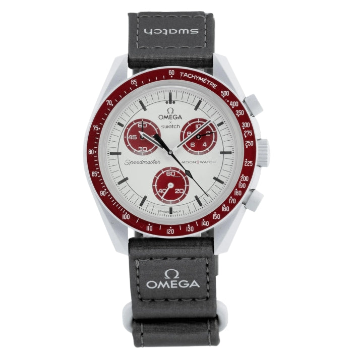 OM x SW Speedmaster Moonswatch "mission to Mars" Chronograph