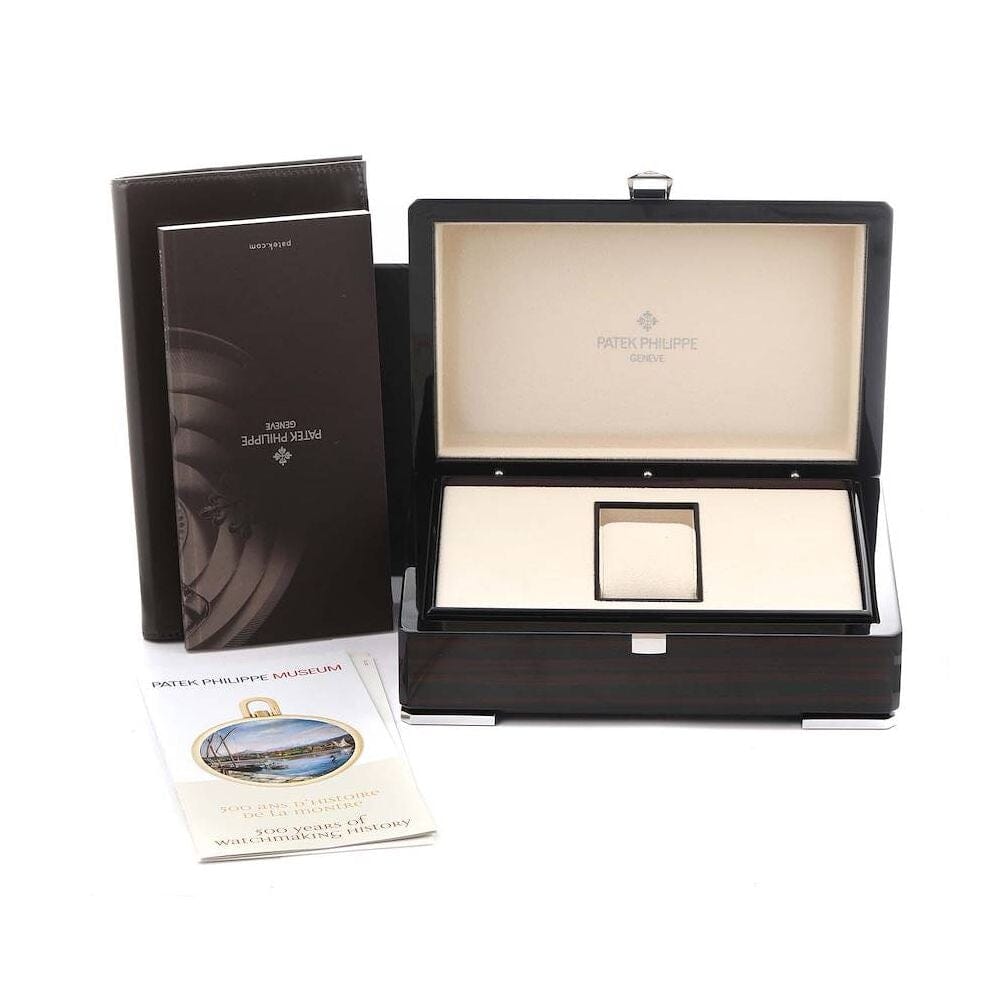 PP Annual Calendar Moon Phase 5396R-011 Rose Gold White Dial