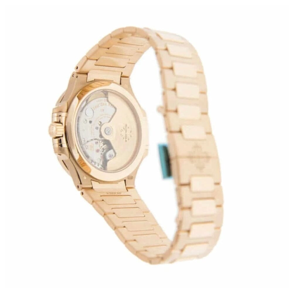 PP Annual Calendar Moon Phase 5396R-011 Rose Gold White Dial