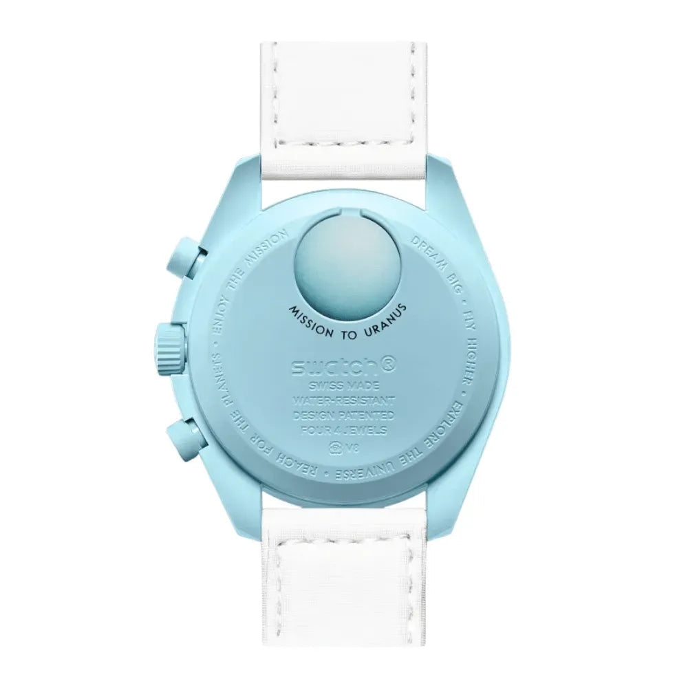 OM x SW Speedmaster Moonswatch "mission to Uranus" Chronograph