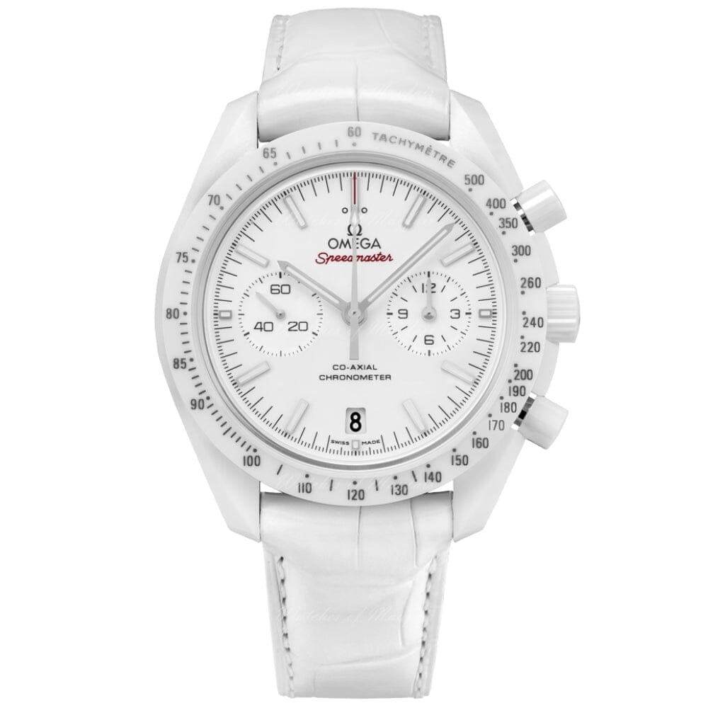 OM Speedmaster White Side of the Moon 44,2 Mm Men's Wristwatch