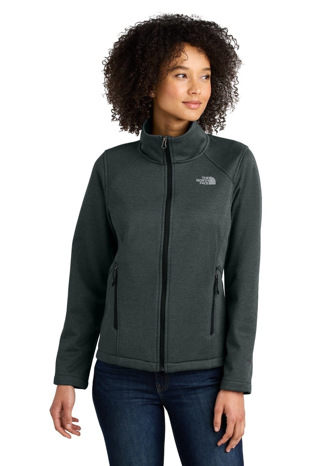TNF Women's Ridgewall Softshell Jacket with Chest Logo