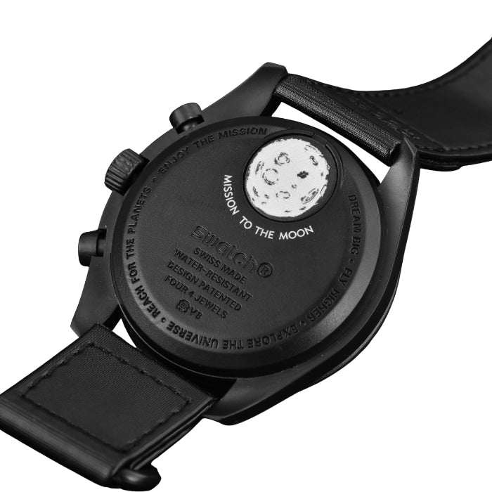 OM x SW Speedmaster Moonswatch "mission to the New Moonphase" Chronograph