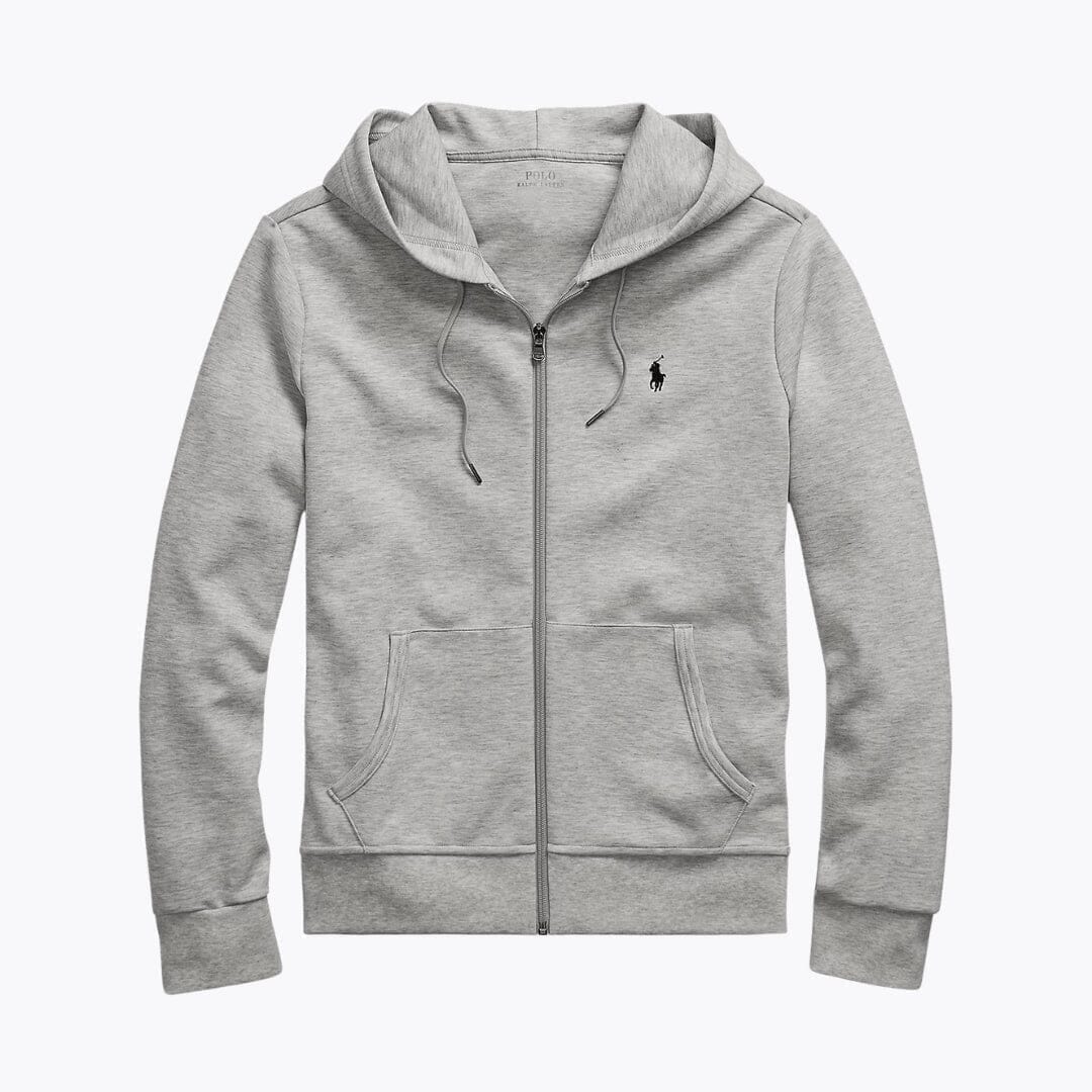 RL Double Knit Hooded Jacket with Zip