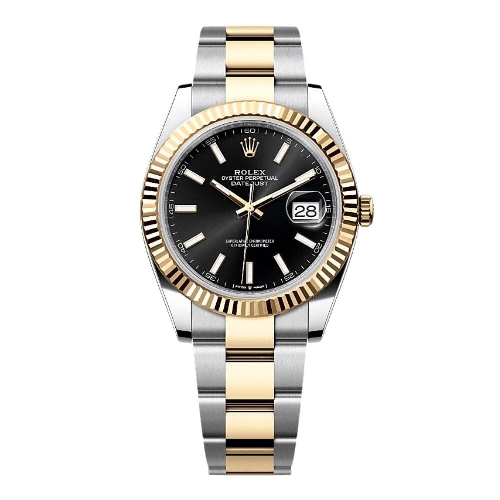 RX Datejust Oystersteel 126333 'gold White' - Luxury Watch