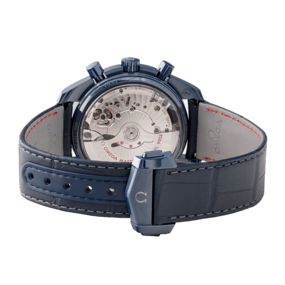 OM Speedmaster Blue Side of the Moon Men's Chronograph