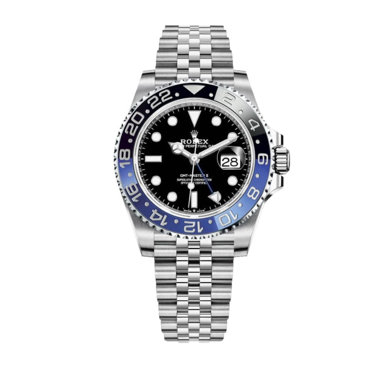 RX GMT-Master II 126710BLNR "batman" Men's Watch