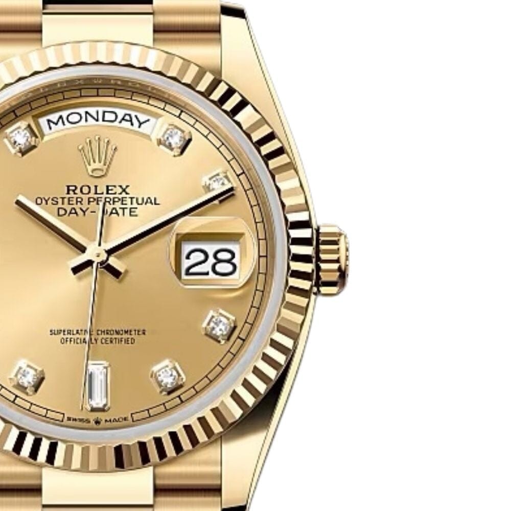 RX Day-Date Diamond 128238 Yellow Gold