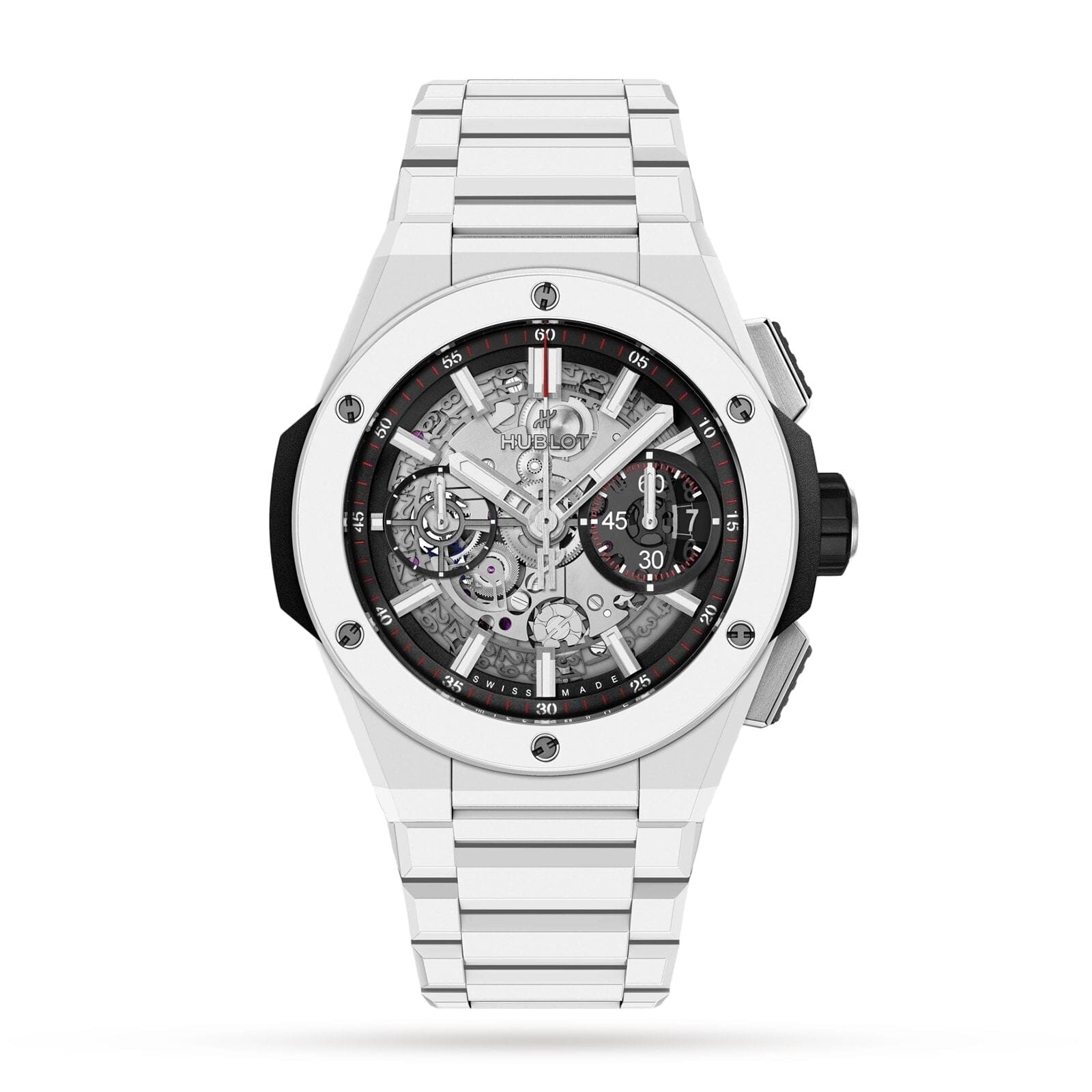 HUB Big Bang Unico White Black 42mm