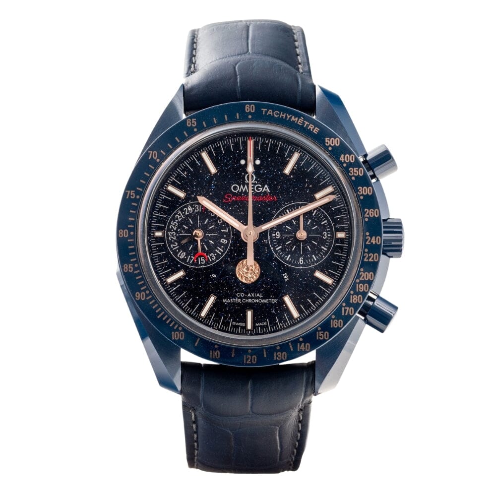 OM Speedmaster Blue Side of the Moon Men's Chronograph