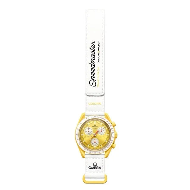 OM x SW Speedmaster Moonswatch "mission to the Sun" Chronograph