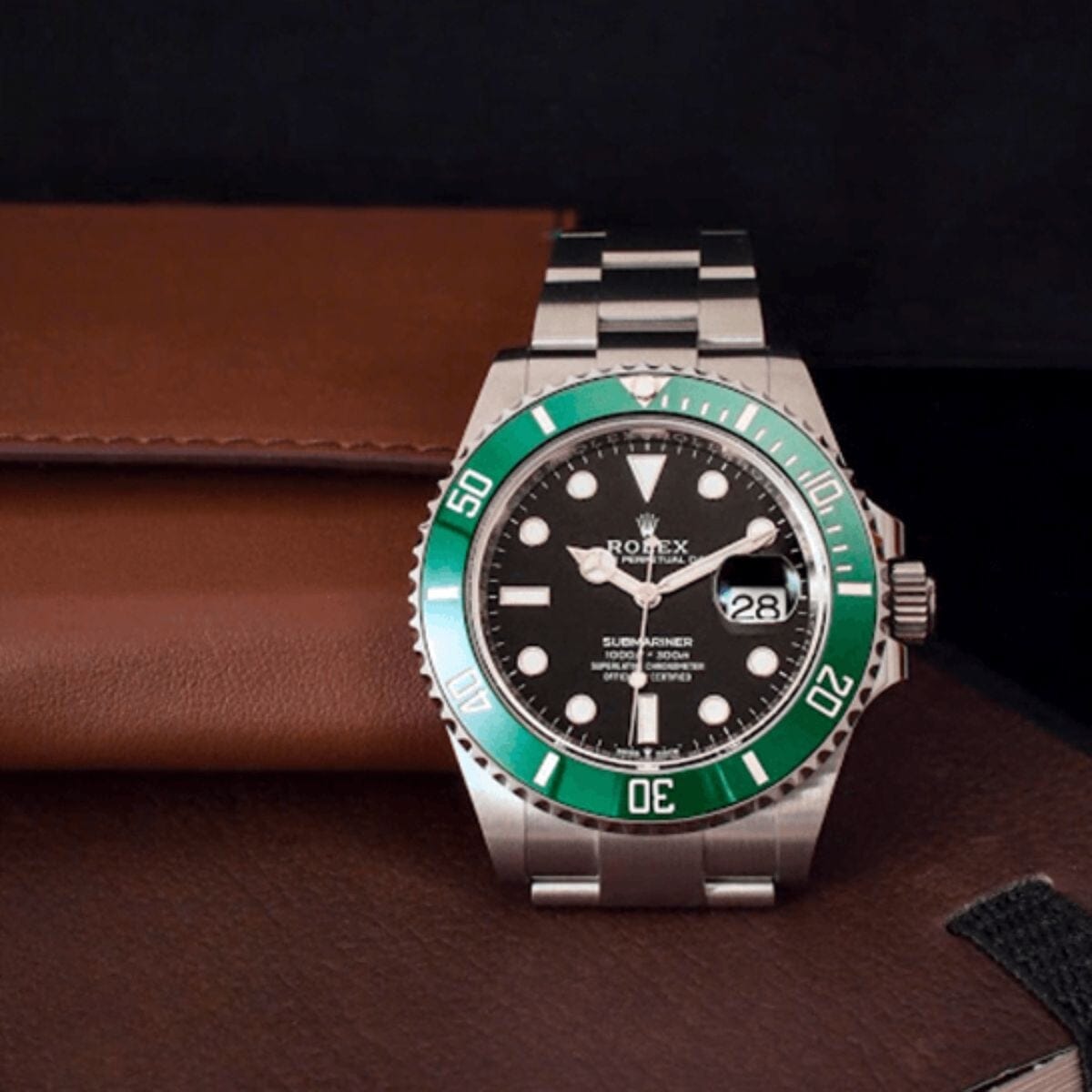 RX Submariner 126610LV "kermit" Men's Wristwatch